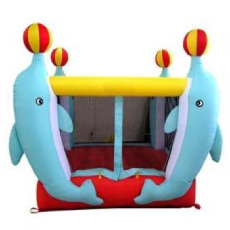 

New Design Inflatable Bounce Castle Dolphin Theme Inflatable Trampoline Combo Bounce House For Children