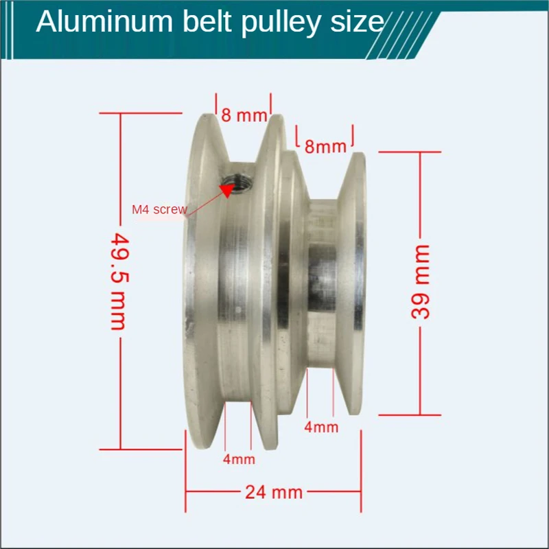 2 베어링 M14 스레드 우드 풀리 샤프트, DIY 헤드 핏 척 K01-65, K02-65/50, 4 인치 톱날, M14x1mm