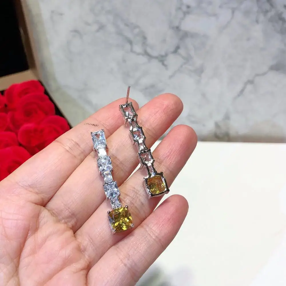 HIBRIDE Luxury Bridal Wedding Jewelry Sets AAA CZ Classic Design Women 2pc Set Engagement Ceremony and Anniversary Bijoux N-885