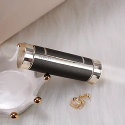 Elegant Lipstick Contact lens case women Luxury Colored Contact Lens Container Portable Travel Lens Storage Gift For Girl