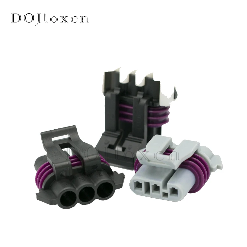 DOJIOXCN 1-50 Sets 3 Pin 12110293 12059946 12059595 Automobile Waterproof Connector For Motor Crankshaft Temperature Sensor Plug