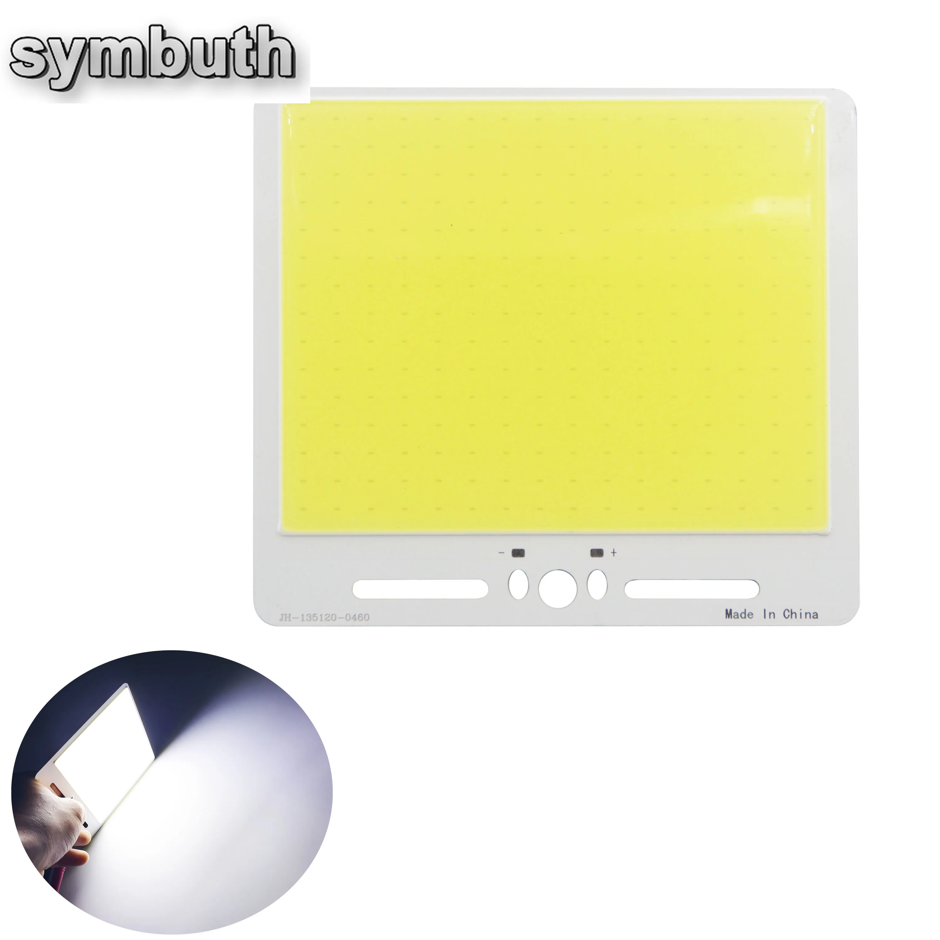 Imagem -05 - Sumbulbs Led Cob Painel de Luz Fonte Grande Lâmpada 12v dc 5000lm 50w Branco Quente e Frio Lâmpada Chip