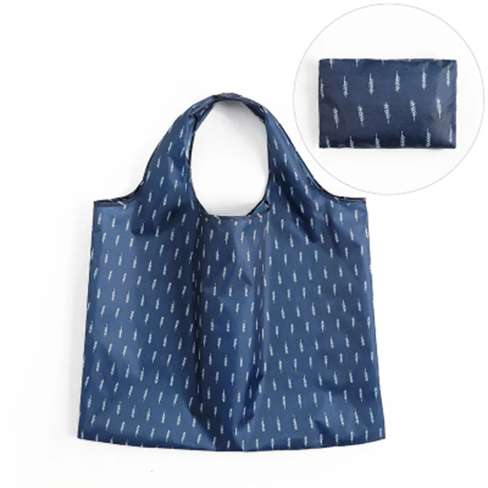 Sac de Shopping pliable en tissu Oxford pour femmes, sac de Shopping à la mode, sac de Shopping réutilisable imprimé vert, sacs portables Offre Spéciale