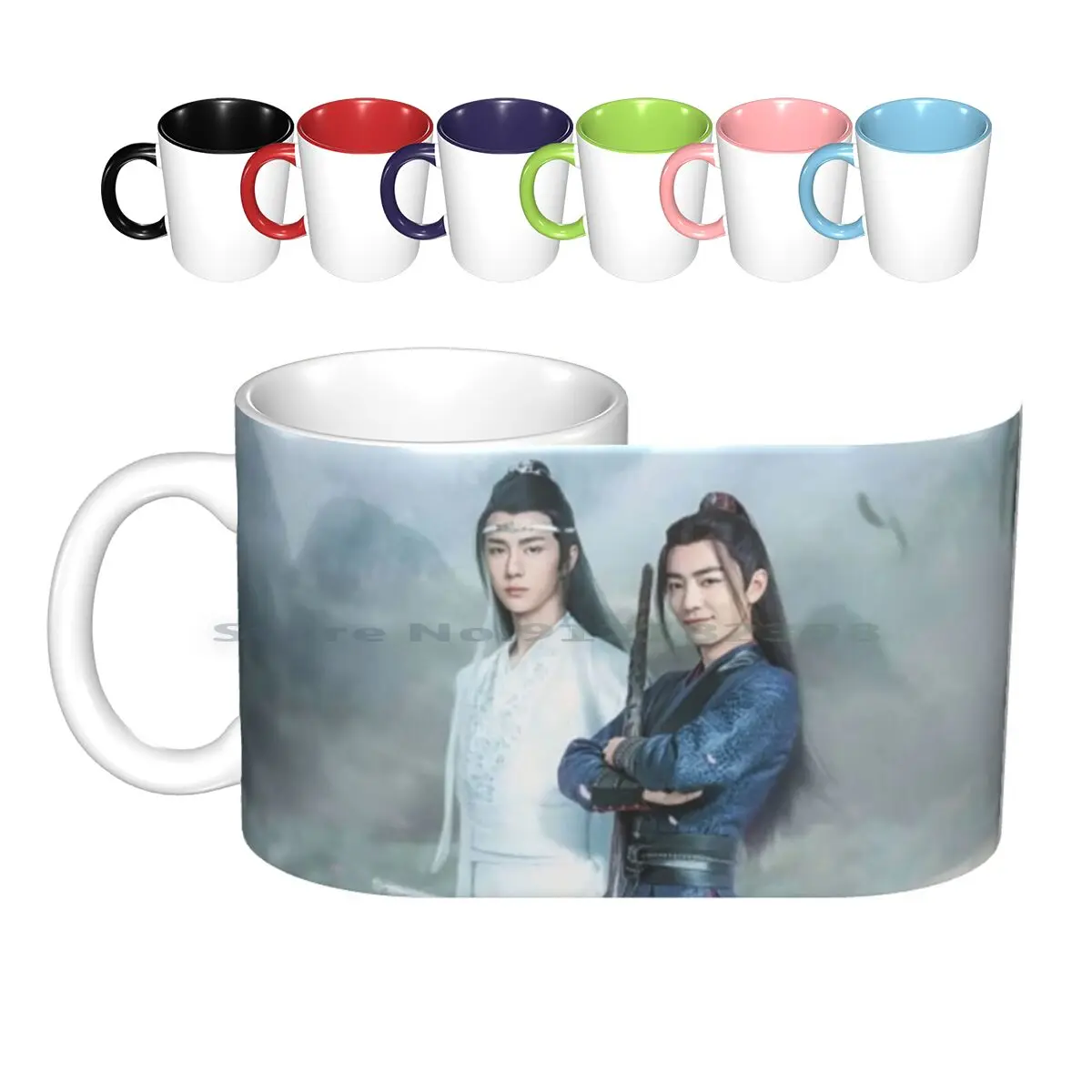 The Untamed Print Art Ceramic Mugs Coffee Cups Milk Tea Mug Action Adventure Friendship Historical Mystery Horror Comedy Wuxia