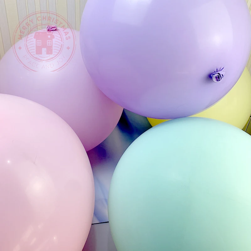 

5/10/12/18/36inch Pastel Latex Candy Balloon Macaron Pink Ballon Wedding Birthday Party New Year Baby Gift Decoration Balloons