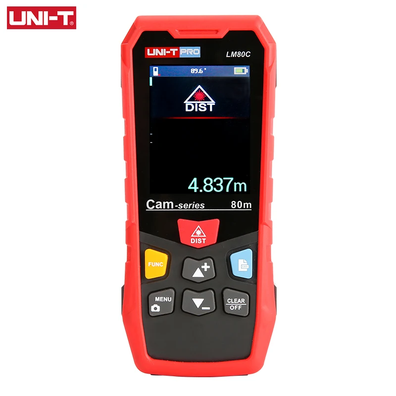 UNI-T Laser Distance Meter 80M 120M 200M Telemetre Laser Measure Digital Electronic Ruler Rangefinder Camera Aided