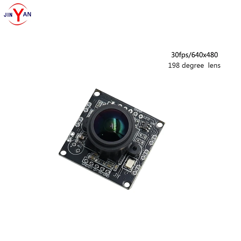 super wide-angle lens USB2.0 free drive camera  0.3MP camera  module OV7725  640*480