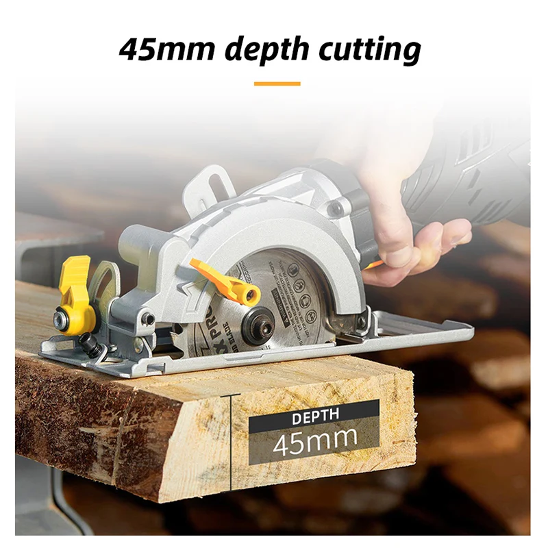 220V 600W Multifunctional Electric Saw DIY PVC Tube Woodworking Cutting Machine Electric Mini Circular Saw With Laser Power Tool