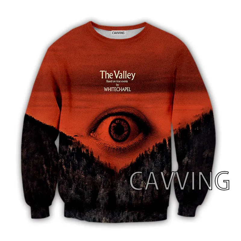 Cavving 3D Gedrukt Whitechapel Band Crewneck Sweatshirts Harajuku Stijlen Tops Lange Mouw Sweatshirts Voor Mannen/Vrouwen