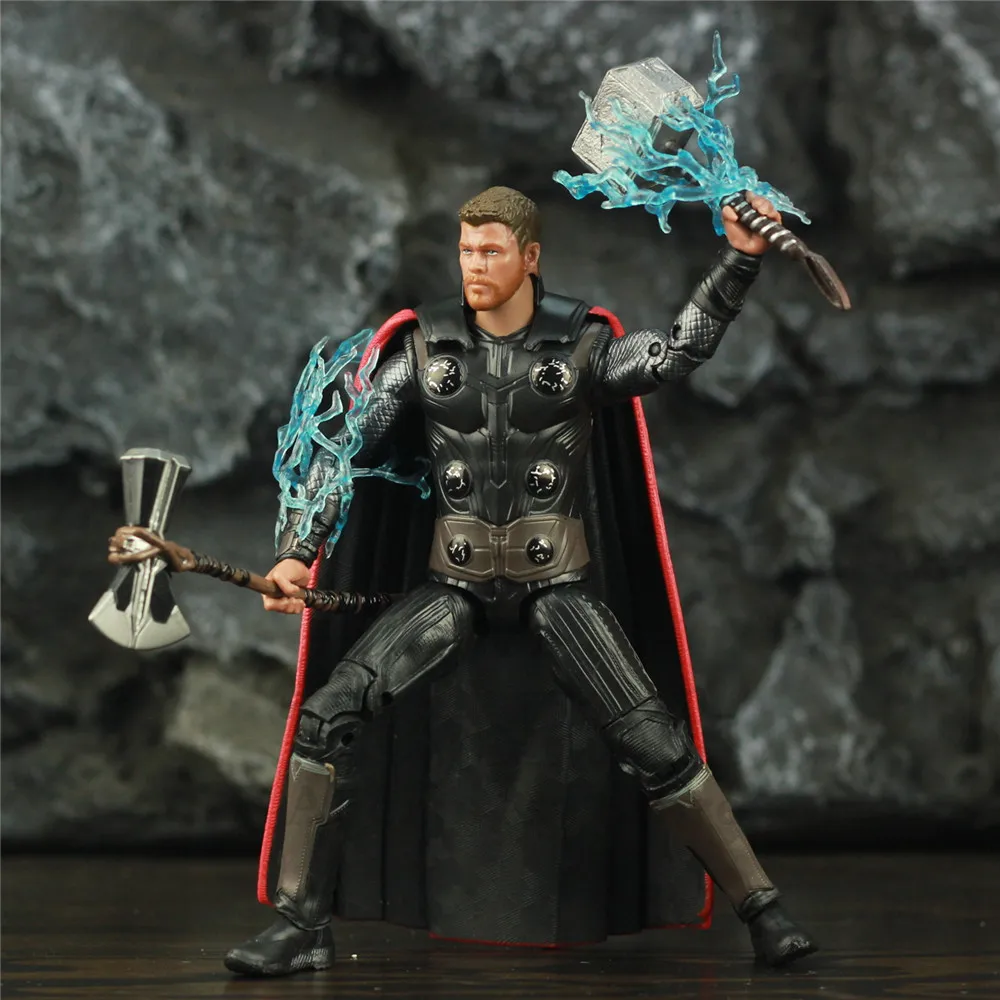 

Marvel Avenger THOR 7" Action Figure Odinson Chris Hemsworth With StormBreake Mjollnir Endgame Infinity War Legends Doll ZD Toys