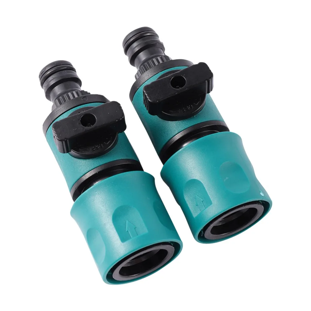 Elettrovalvola 16Mm Garden Hose Pipe In-Line Faucet Tap Shut Off Valve Fitting Watering Agriculture Irrigation Quick Connector With Valve 1Pc Irrigazione — dettaglio 4