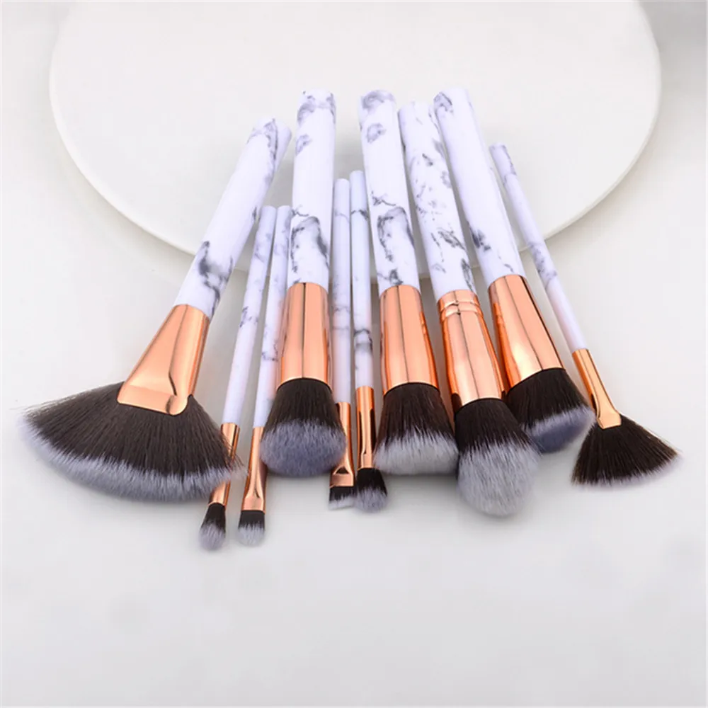 KOSMETYKI White Makeup Brushes Tool Set Cosmetic Powder Eye Shadow Foundation Blush Blending Beauty Make Up Brush Maquiagem