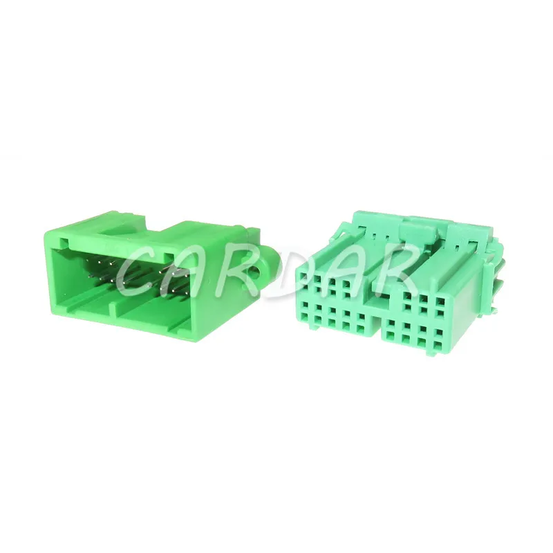 1 Set 16 Pin IL-AG5-16S-D3C1 Automotive Plug PCB Board Socket AC Assembly Connector For Car Wire Wiring Harness