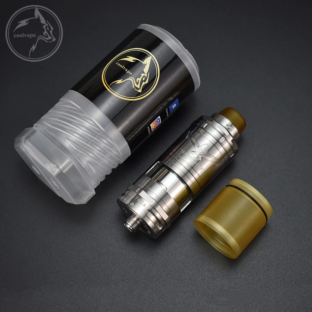 Vapor Giant-atomizador reconstruible ajustable, sistema de flujo de aire, tanque superior, versión revisada rta 2020, 23mm, 5,5 ml, 7ml, v6S