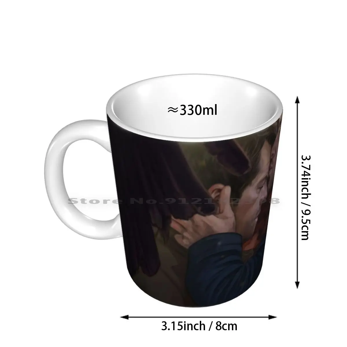 A Moment Ceramic Mugs Coffee Cups Milk Tea Mug Destiel Destiel Art Supernatural Fanartm Castiel Art Dean Winchester Art