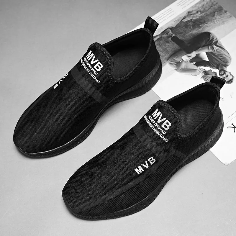 Men Shoes Summer Mesh Lightweight Casual Sneakers Fashion Man Walking Shoes Slip on Breathable Mens Loafers Zapatillas Hombre