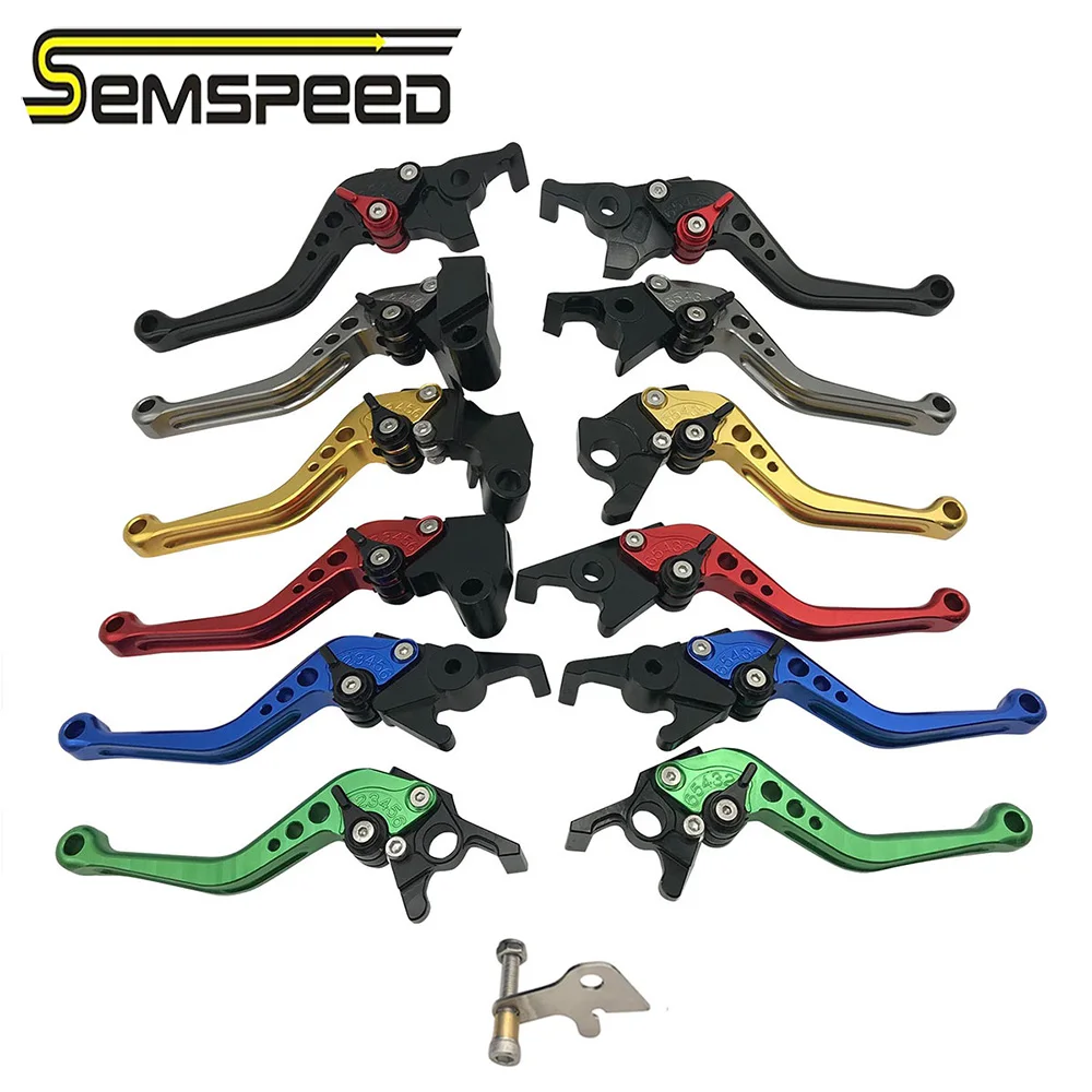 

SEMSPEED CNC XMAX логотип 2017-2019 2020 мотоцикл короткий тормоз сцепления Рычаг парковки Ручка для Yamaha XMAX300 XMAX250 XMAX125 400