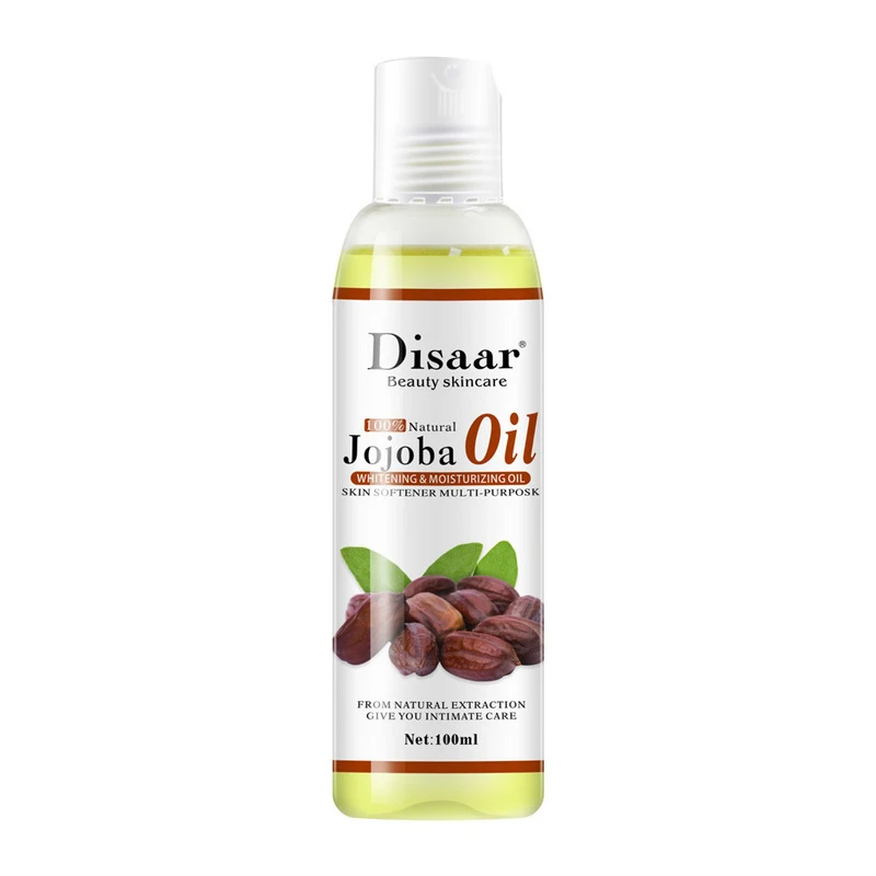 

100% Natural Organic Jojoba Oil Massage Best Skin Care Relaxing Moisturizing Oil Control Hydration Massage Oils 100ml