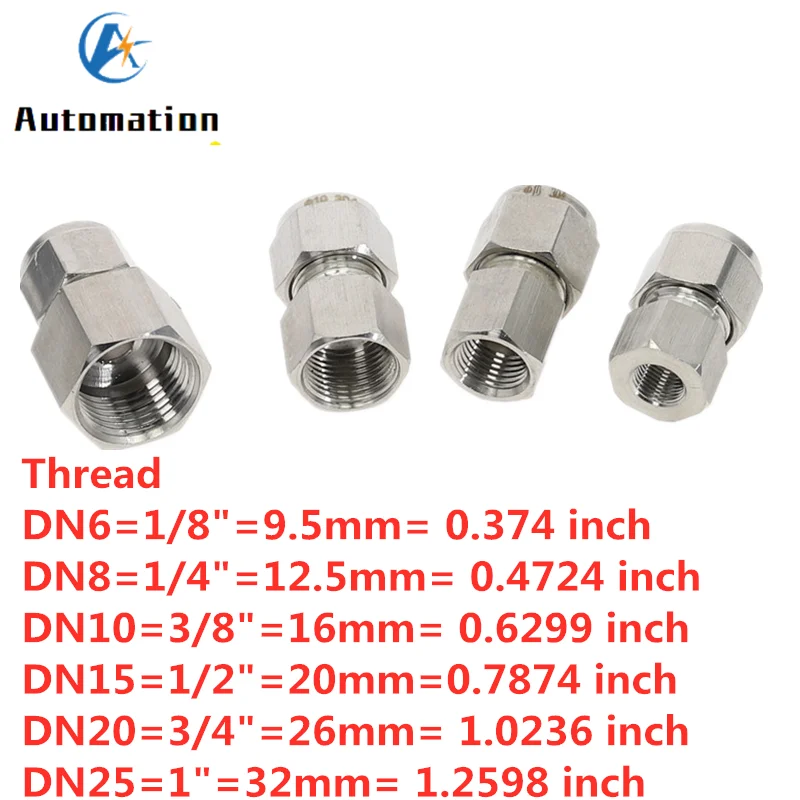 6-12mm Pipe OD to 1/8\