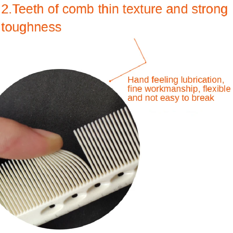 1Pc Hairdressing Comb Hair Cutting Comb Natural Resin Double Sided Scale Barber Shop Hair Salon Professional Styling Tool Y0416