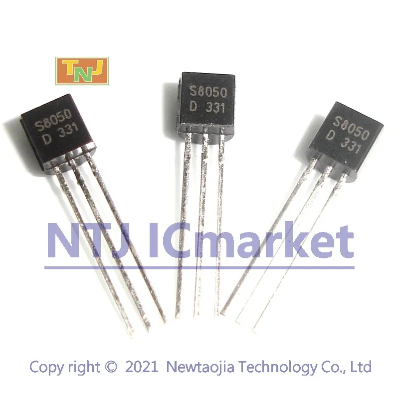 1000 PCS S8050D TO-92 S8050 8050 NPN Transistor