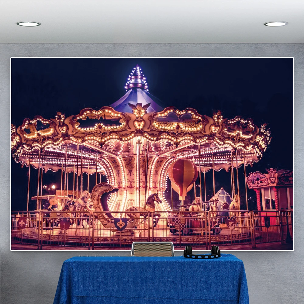 Yeele-خلفية للتصوير الفوتوغرافي لأستوديوهات الملاهي ، خلفية دائرية للتصوير الفوتوغرافي للأطفال والرضع ، ديكورات خلفية للصور