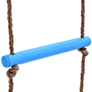 Wooden rope staircase for children Multi Rungs climbing game Outdoor Training Activity Sport Sport Set Set Rotary, Rotary, Fitness Toy 8 Main Sales Children's Balance - №5