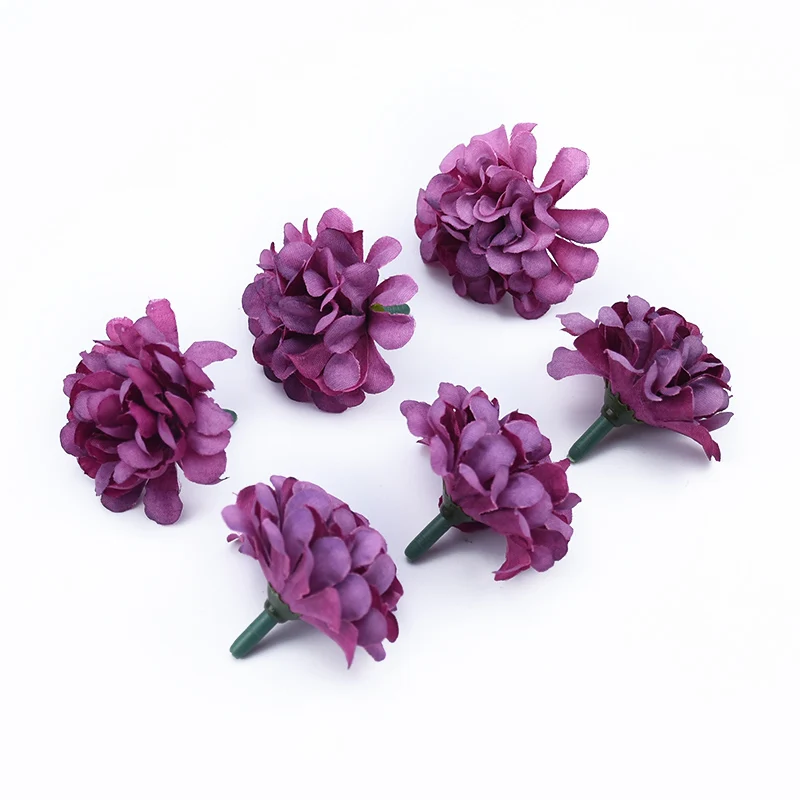 20 Stück Dekorative Blumen Hochzeit Heimdekoration Zubehör Weihnachtskranz Günstige Seiden-Pfingstrosen-Staubgefäße Künstliche Blumen – Detail 10