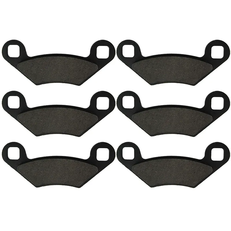 Motorcycle Front and Rear Brake Pads for POLARIS 500 6 x 6 1998-1999 FA159 FA232