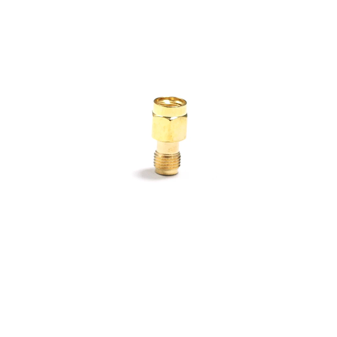 1pc  Rp-sma Male Plug To Rp-sma Female Jack Rf Coax Adapter Modem Convertor Connector Straight Goldplated New Wholesale