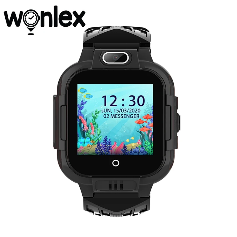 Wonlex Smart Watches 4G  Video Call Phone Watch GPS Anti-lost Location Tracker KT16