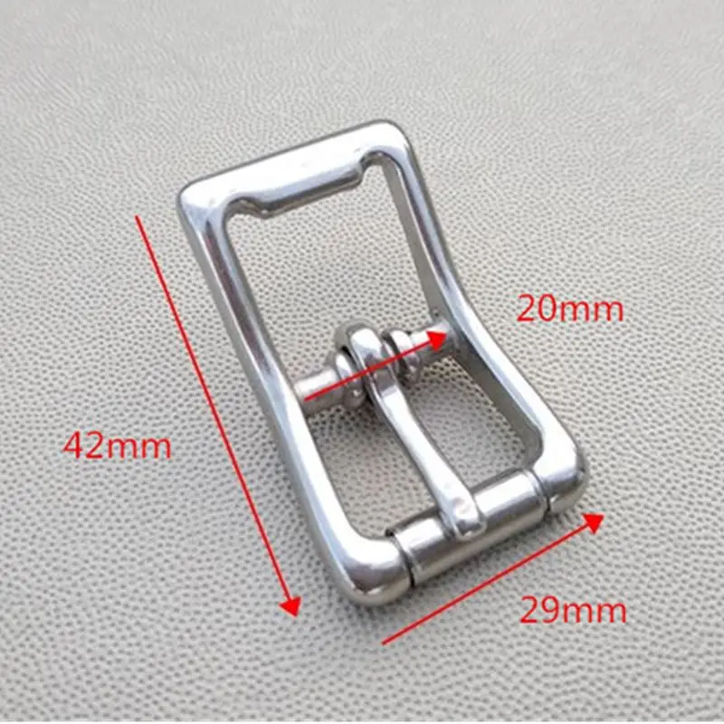 10pcs Stainless Steel Pin Buckle Bag Strap Roller Buckle Garment Leather Metal Accessories16mm 20m 26mm