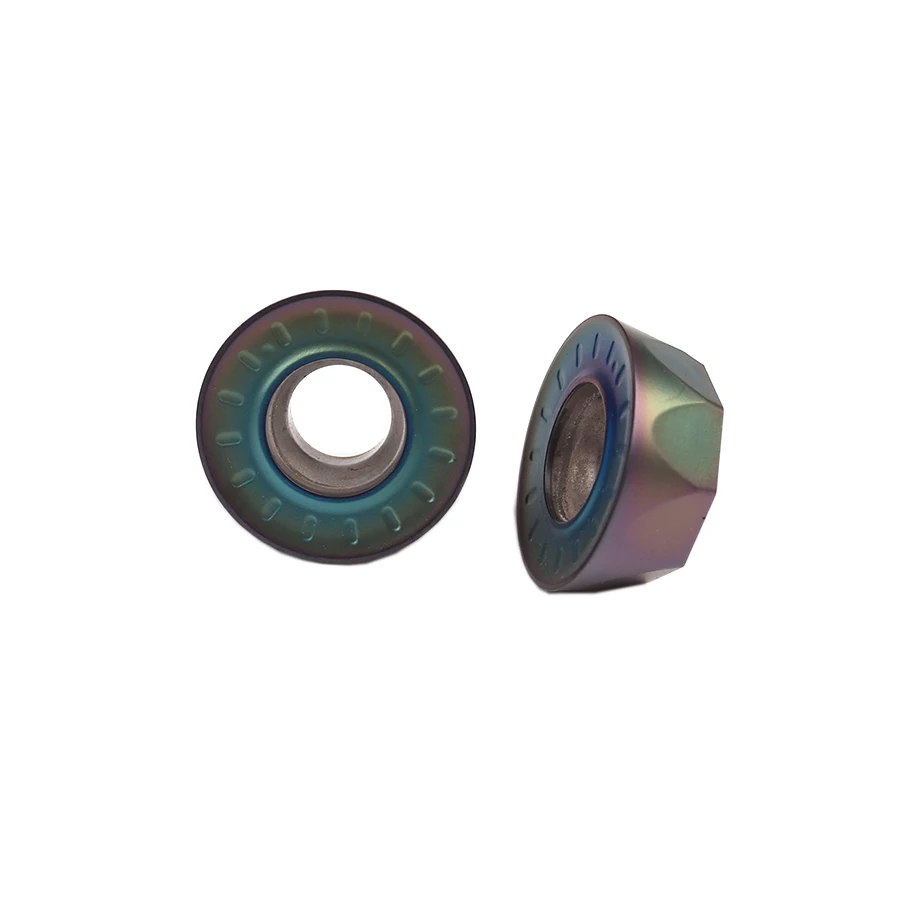 RPMT1003MO-TT TF618 fresatura di lame rotonde RPMT1204MO-TT TF618 inserti in metallo duro utensili per tornio CNC utensile per tornitura di fresatura RPMT, per acciaio