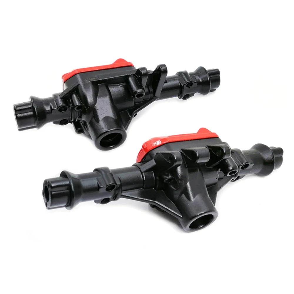 Front and Rear Alloy Metal Axle Shell Axle Housing for 1/10 1:10 RC Crawler Traxxas TRX-4 & TRX4 Bronco Upgrade Parts