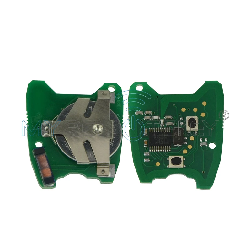 Chave remota com 2 botões 433 mhz id46, chip eletrônico para citroen xsara picasso berlingo 2002 2003 2004 2005 2006 2007 2008 remtekey