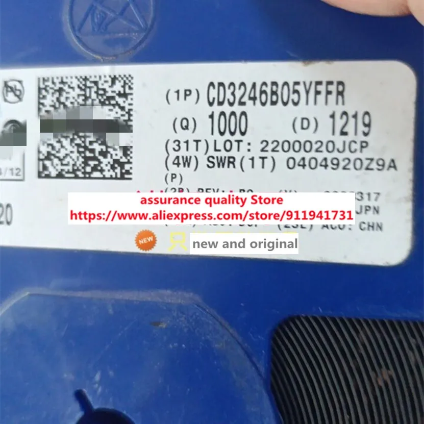 30 sztuk/partia SN74LVC1G02DSFR SN74LVC1G02 RCLAMP0524P.TCT RCLAMP0524 CD3246B05YFFR CD3246B05 CD3246 CD3246B