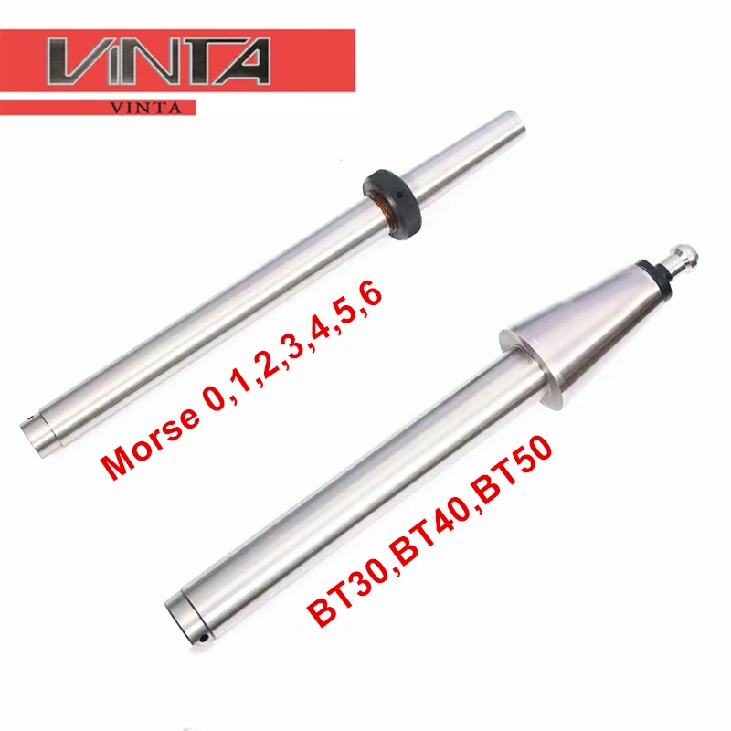 Asta di ispezione CNC per albero mandrino principale alta precisione Morse 4 MT4 Morse5 MT5 Morse6 MT6 calibro per esame del centro del tornio