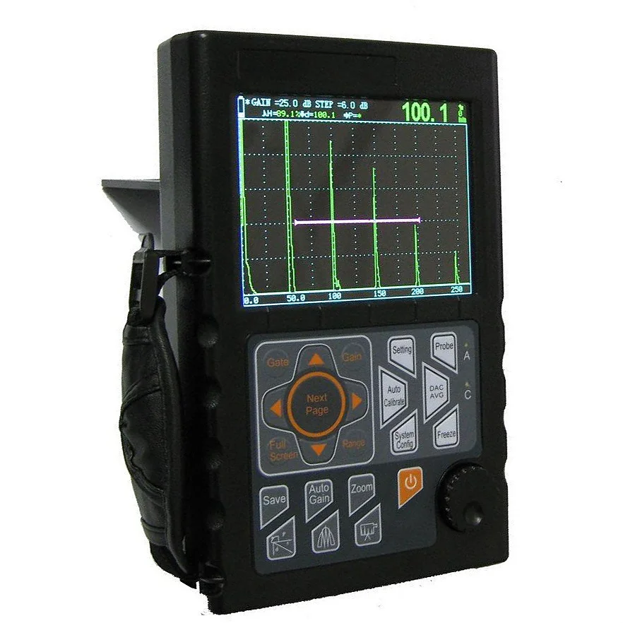 

Upgrade Digital Ultrasonic Flaw Detector YFD300 High-speed Capture Automated Calibration Automated Gain Range 0~10000