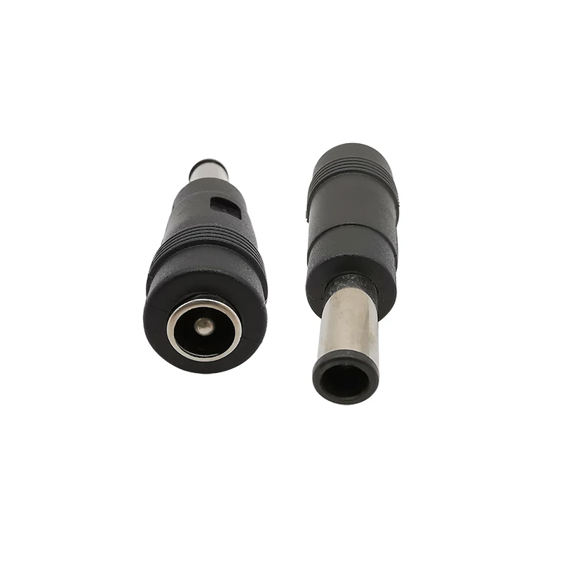 2/5/10Pcs 5.5 x 2.1mm Female to 6.0 x 4.4mm Male DC Power Plug Connector Adapter Laptop 5.5*2.1 to 6.0*4.4 mm