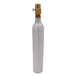 0.6 L Soda CO2 Tank Cylinder with Valve TR21*4 High Compressed Bottle with Refill Soda Adapter