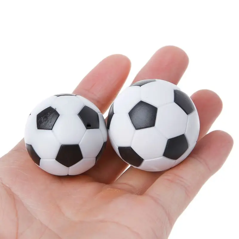 2pcs Resin Foosball Table Soccer Ball Indoor Games Fussball Football 32mm 36mm