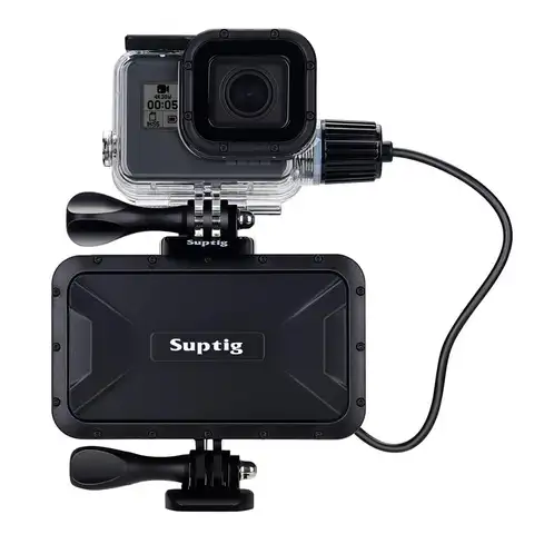 Suptig 7800mAh Waterproof Power Bank Battery Charger Waterproof Case For GoPro Hero 1312110/9/8/7/5/4 Action Camera Charging Box