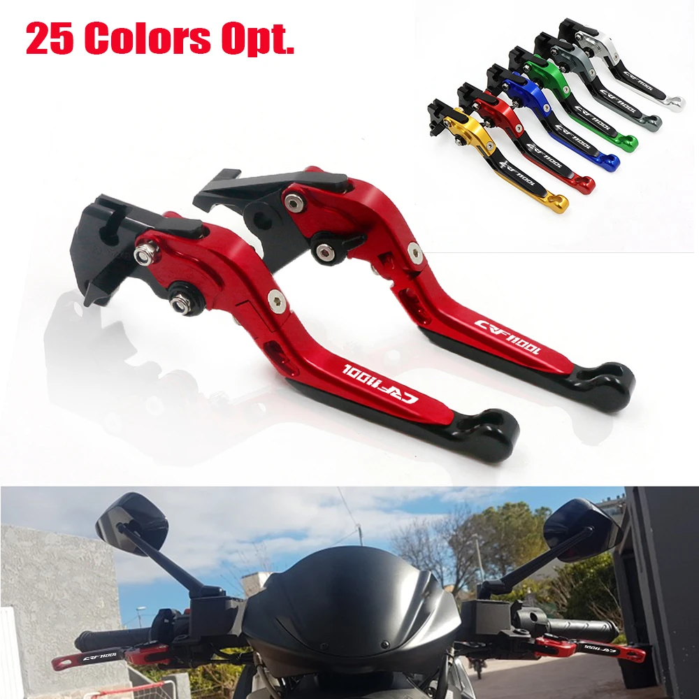 

For Honda CRF1100L CRF 1100 L Africa Twin Adventure Sports 2017-2023 CNC Adjustable Folding Extendable Brake Clutch Levers