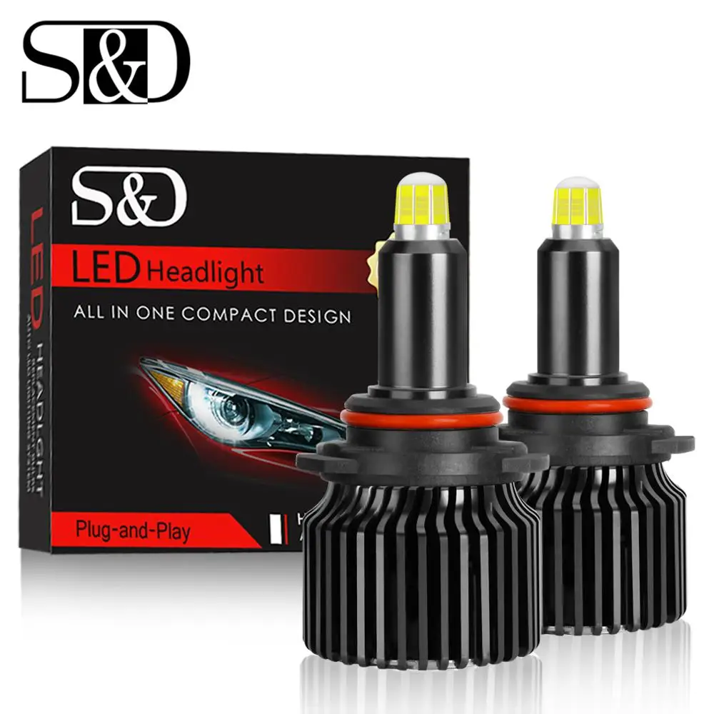 

16 Sides 9005 HB3 Car LED Headlight Bulbs 6000K LED Auto Headlamp For VW Passat B5 B6 B7 Golf 4 5 6 7 Jetta MK6 Tiguan Beetle CC