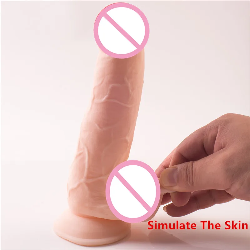 Realistic Dildo Silicone Penis Dick With Strong Suction Cup Big Dildos Cock Adult Sex Products Sex Toys for Women