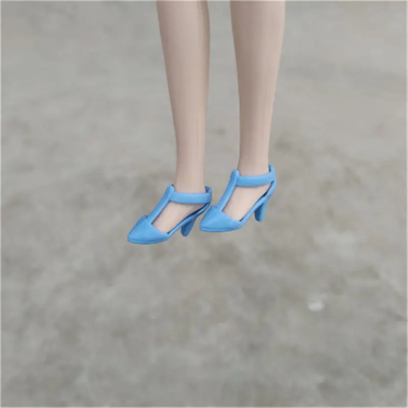 Hot Sell 1/6 Fashion Shoes For Blyth Dolls Fashion Doll Shoes For 1/6 Licca Doll Mini Shoes For Momoko 1/6 BJD Doll Accessories