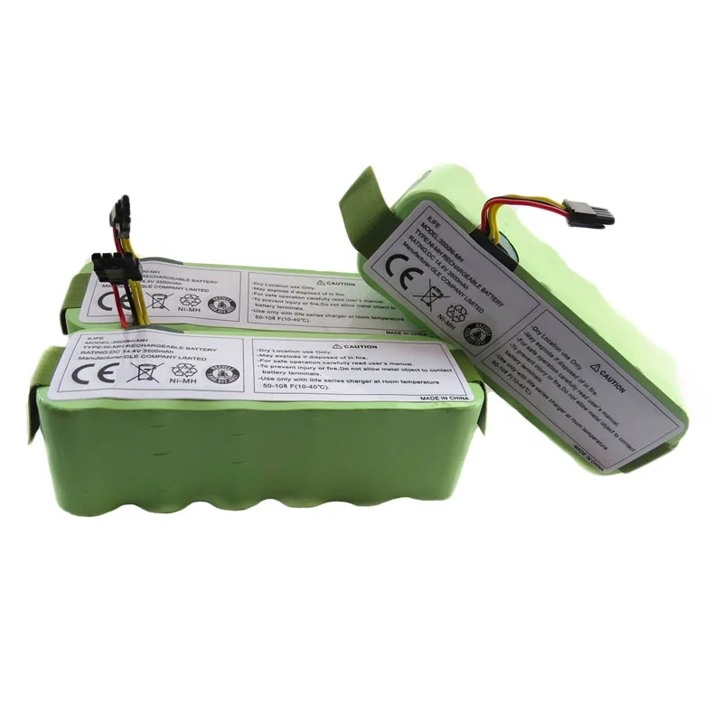 Battery for Kitfort KT504 Haier T322 T321 T320 Panda X500 X580 X600 Ecovacs Mirror CR120 Dibea Robotic Vacuum Cleaner 3500mAh