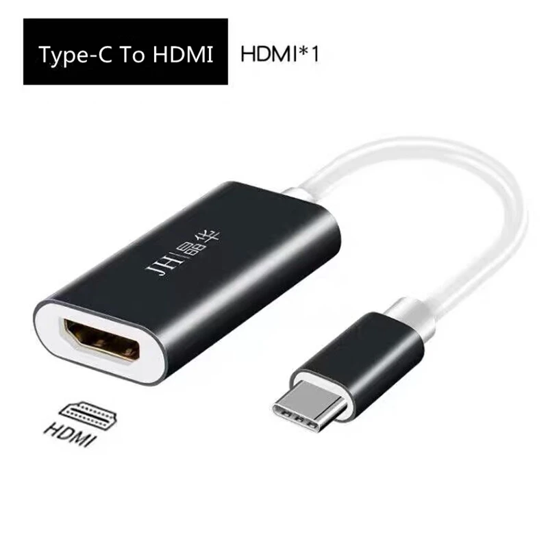 

type-c to HDMI Type C To VGA expansion dock 3-in-1 Jack Type C converter For HUAWEI notebook phones computer connected monitor