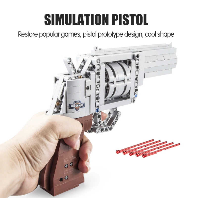 Cada SWAT Military Revolver Building Blocks Compatible City Police For Pistol GUN Blocks Toys for Boys