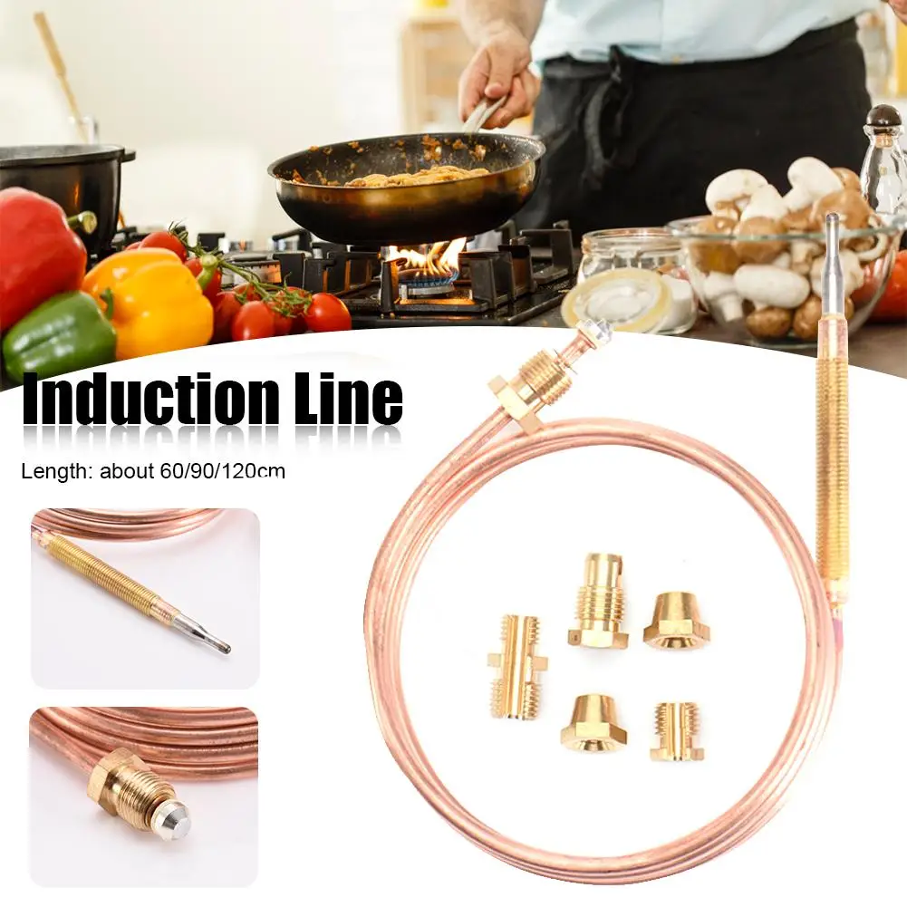 Gas Valve Induction Line Thermocouple Hot Water Boiler Gas Appliance Fixed Parts For Ovens Cookers Boilers Gas Appliances